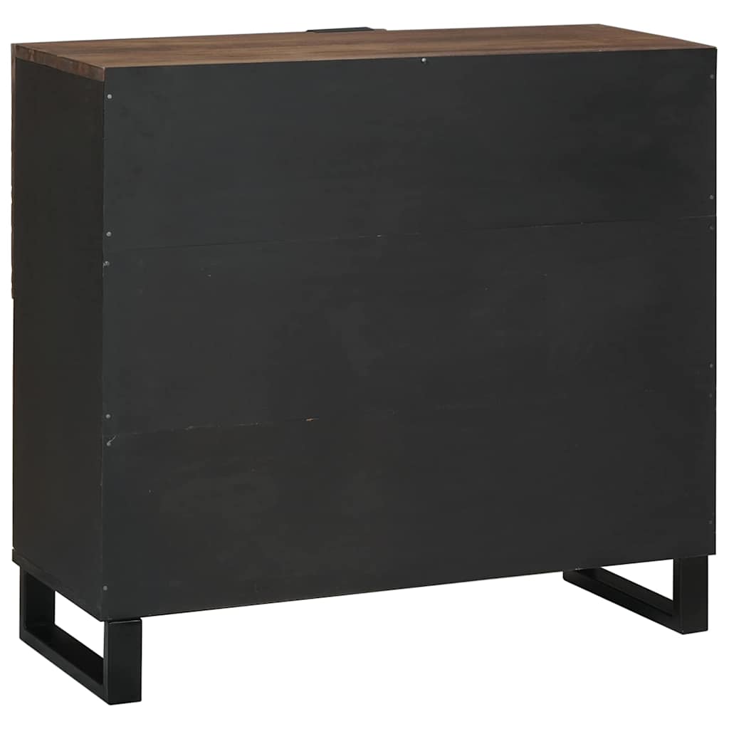 Komoda Smeđa 80 x 33 x 75 cm masivno drvo manga
