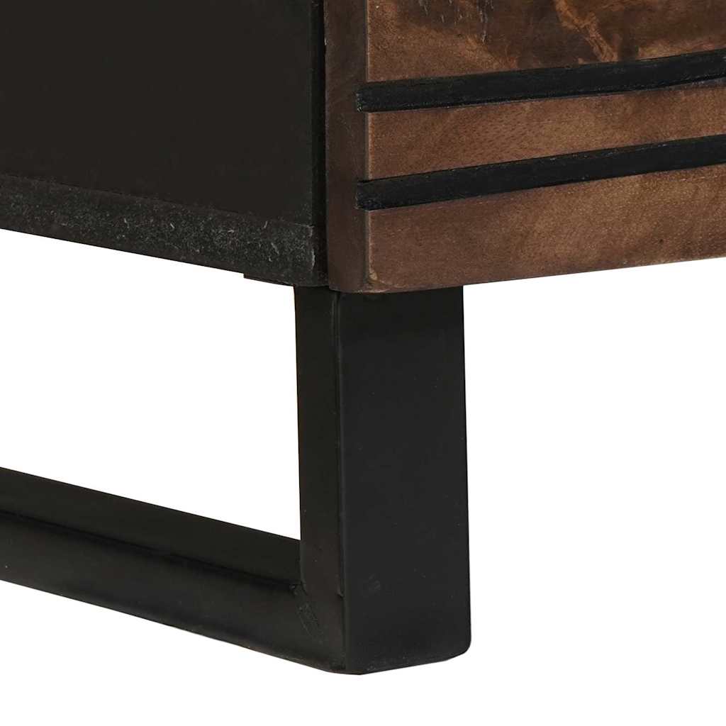 Highboard Smeđa 60 x 33 x 100 cm masivno drvo manga