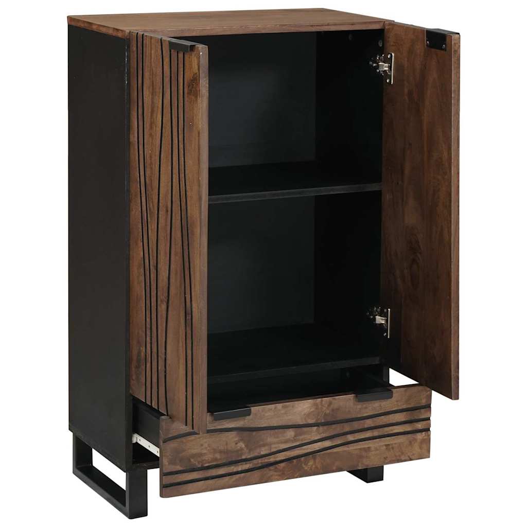 Highboard Smeđa 60 x 33 x 100 cm masivno drvo manga