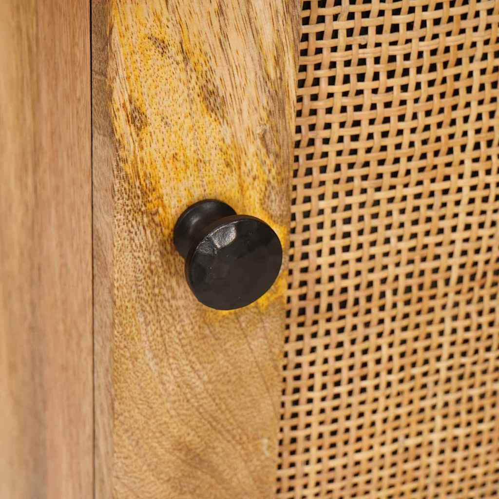 Noćni ormar 2 pcs Prirodna 40 x 33 x 46 cm
