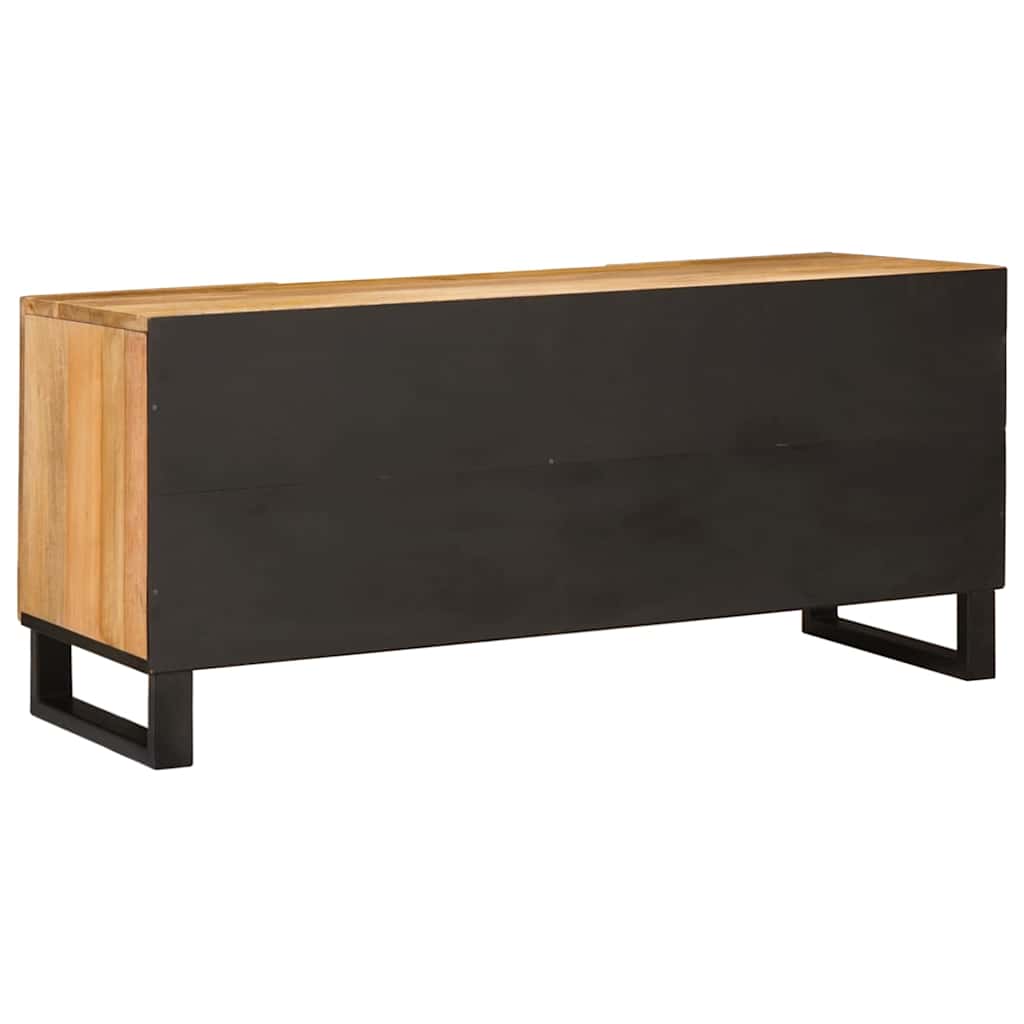 TV ormar s policom Smeđa 105 x 33 x 46 cm Čvrsto drvo manga