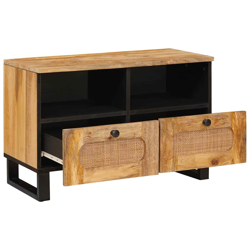 TV ormar s ladicama Smeđa 70 x 33 x 46 cm Čvrsto drvo manga