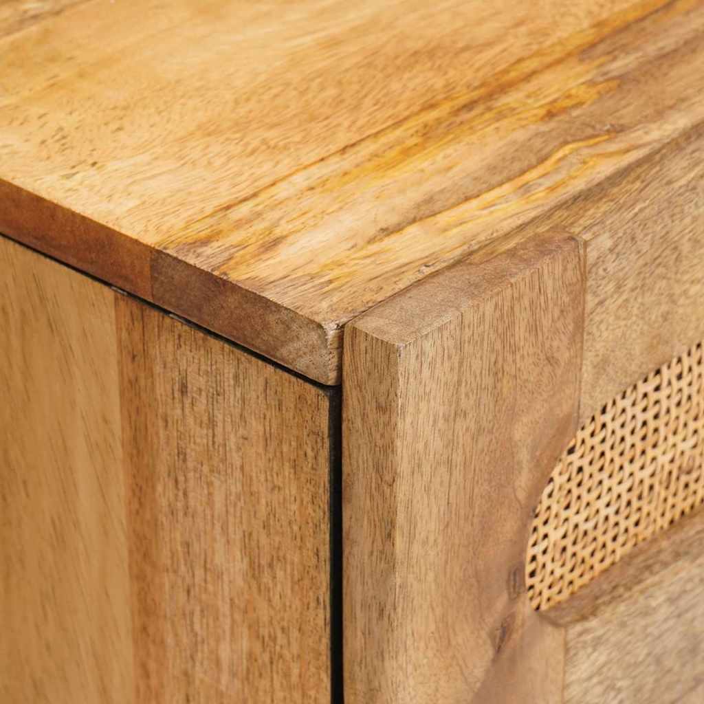 Noćni ormar Prirodna 50 x 33 x 60 cm Čvrsto drvo manga