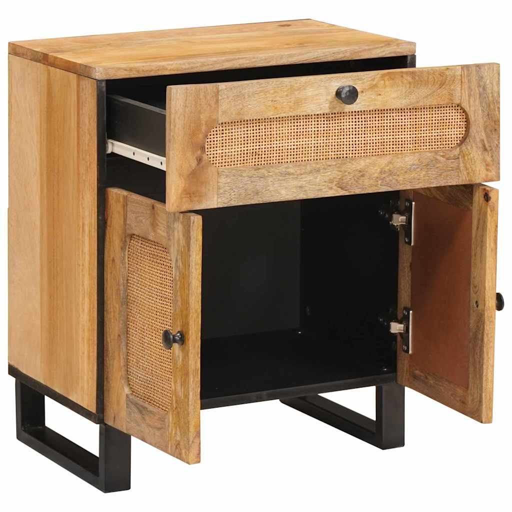 Noćni ormar Prirodna 50 x 33 x 60 cm Čvrsto drvo manga