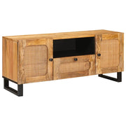 TV ormar s ladicama Smeđa 105 x 33 x 46 cm Čvrsto drvo manga
