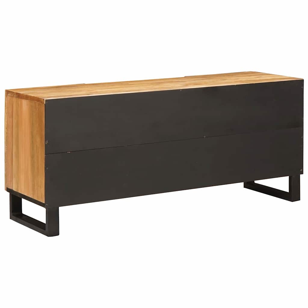TV ormar s ladicama Smeđa 105 x 33 x 46 cm Čvrsto drvo manga