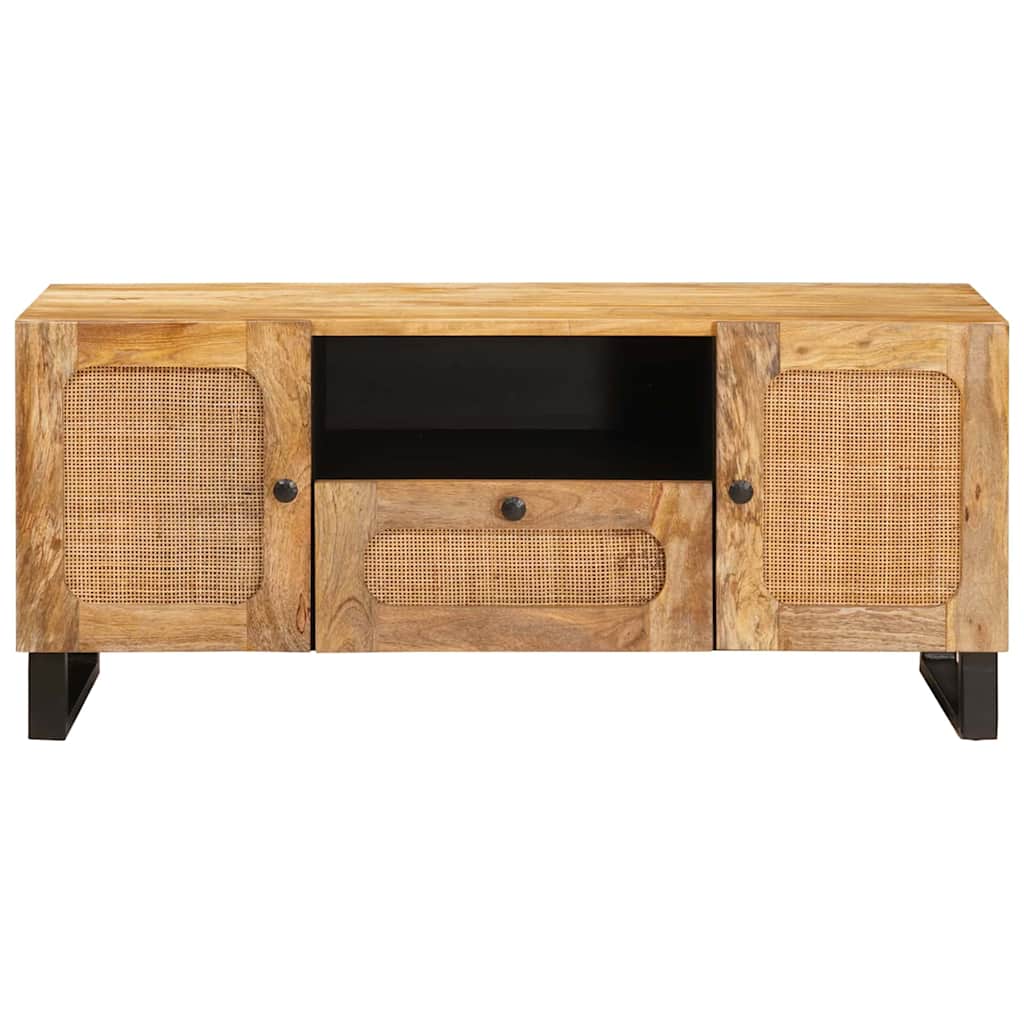 TV ormar s ladicama Smeđa 105 x 33 x 46 cm Čvrsto drvo manga