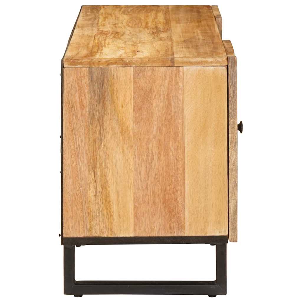 TV ormar s ladicama Smeđa 105 x 33 x 46 cm Čvrsto drvo manga
