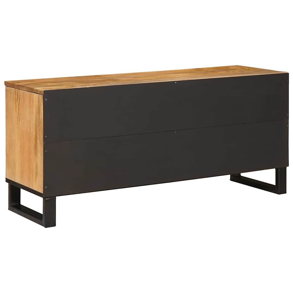 TV ormar s ladicama Smeđa 100 x 33 x 46 cm Čvrsto drvo manga