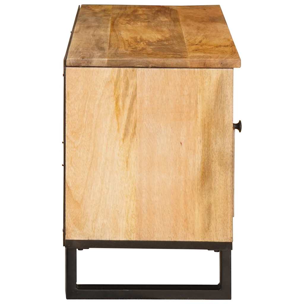 TV ormar s ladicama Smeđa 100 x 33 x 46 cm Čvrsto drvo manga