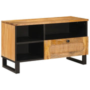 TV ormar s ladicama Smeđa 80 x 33 x 46 cm Čvrsto drvo manga