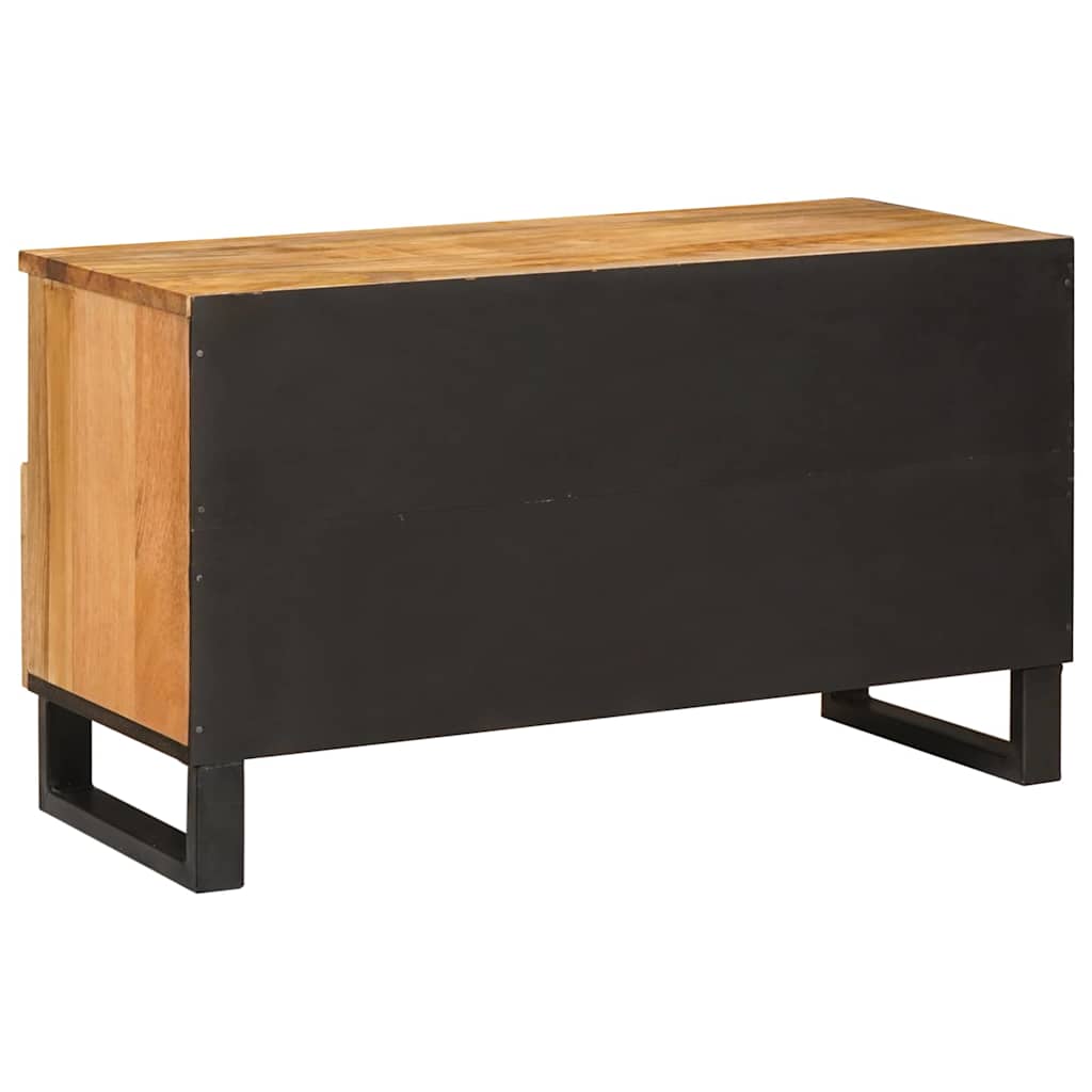 TV ormar s ladicama Smeđa 80 x 33 x 46 cm Čvrsto drvo manga