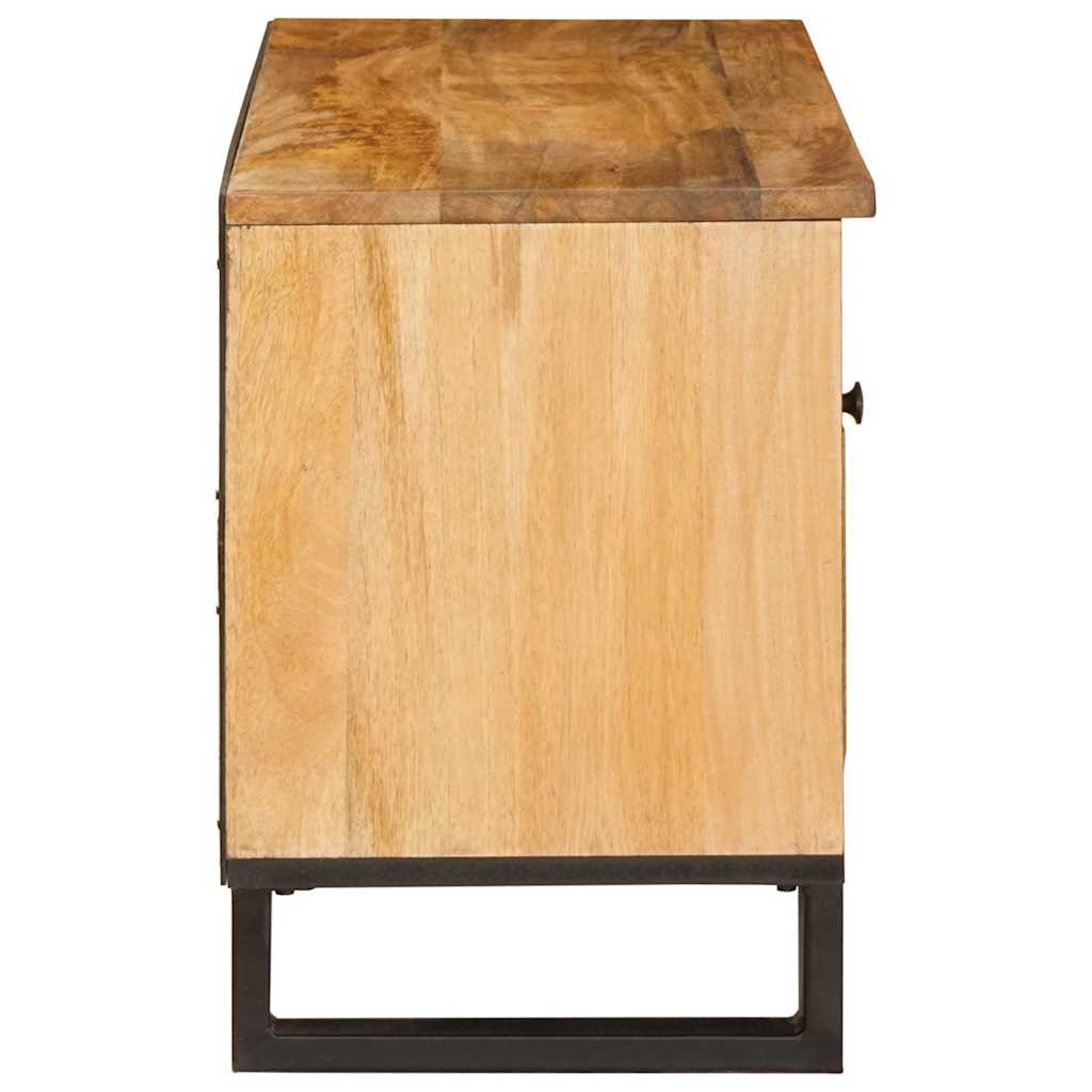TV ormar s ladicama Smeđa 80 x 33 x 46 cm Čvrsto drvo manga