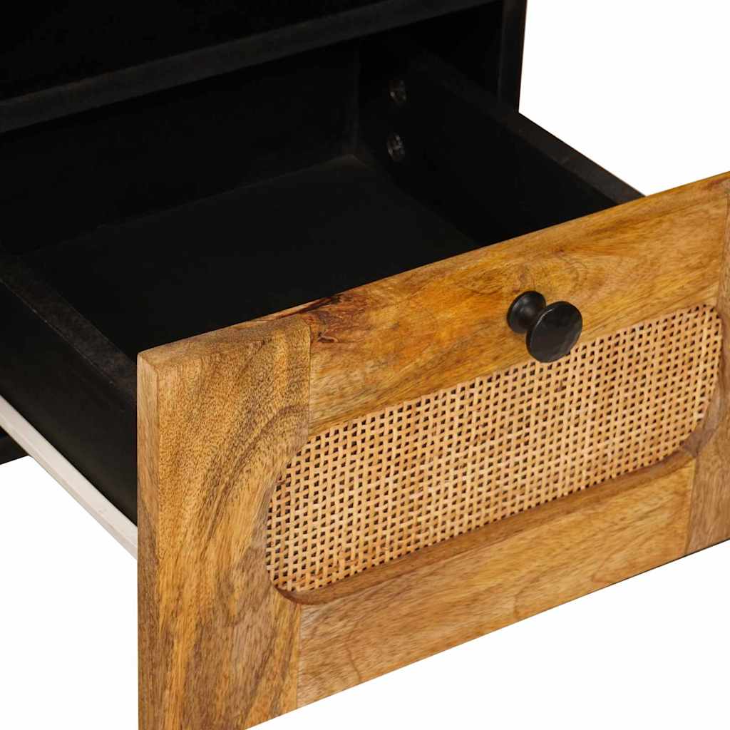 TV ormar s ladicama Smeđa 100 x 33 x 46 cm Čvrsto drvo manga