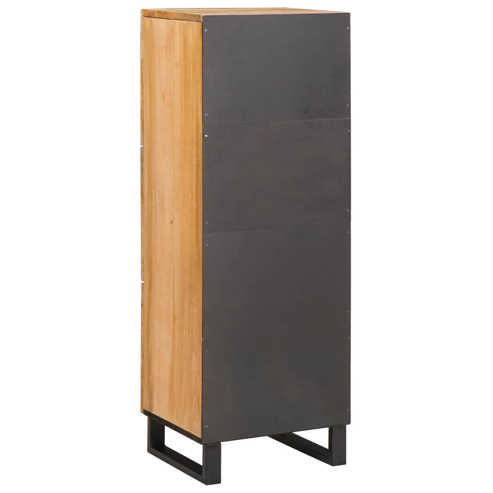 Highboard s pohranom Smeđa 90 x 33 x 75 cm Čvrsto drvo manga