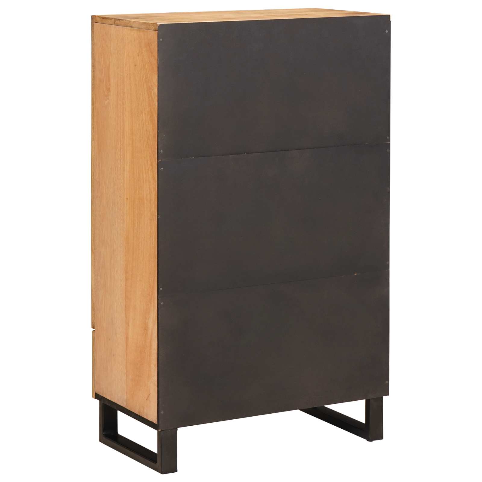 Highboard s ladicama Smeđa 40 x 33 x 110 cm Čvrsto drvo manga