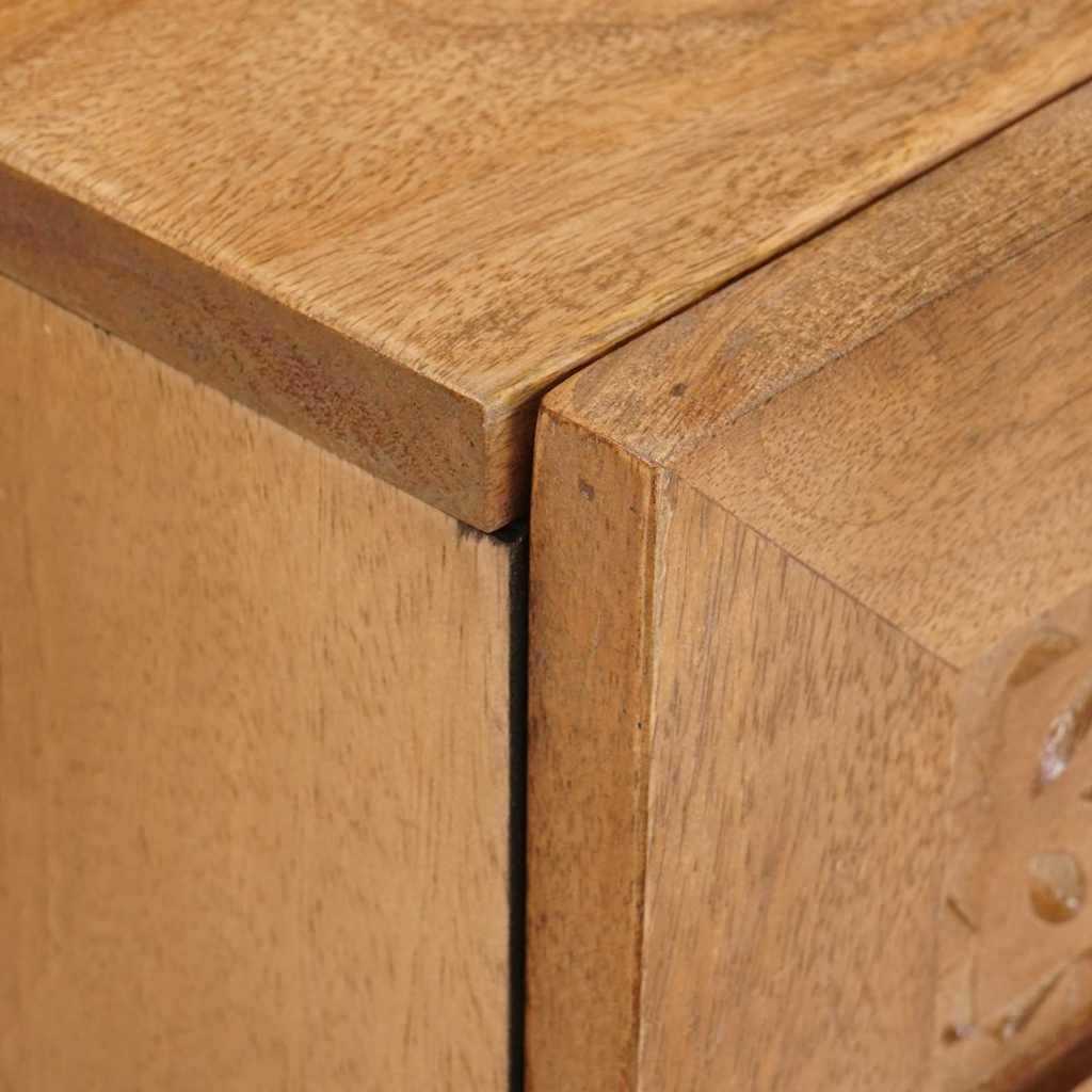 Noćni ormar 2 pcs Svijetlosmeđa 40 x 33 x 46 cm