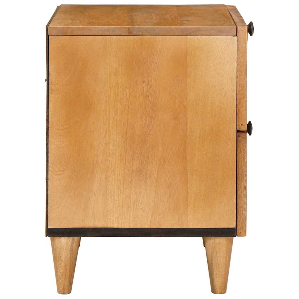 Noćni ormar 2 pcs Svijetlosmeđa 40 x 33 x 46 cm