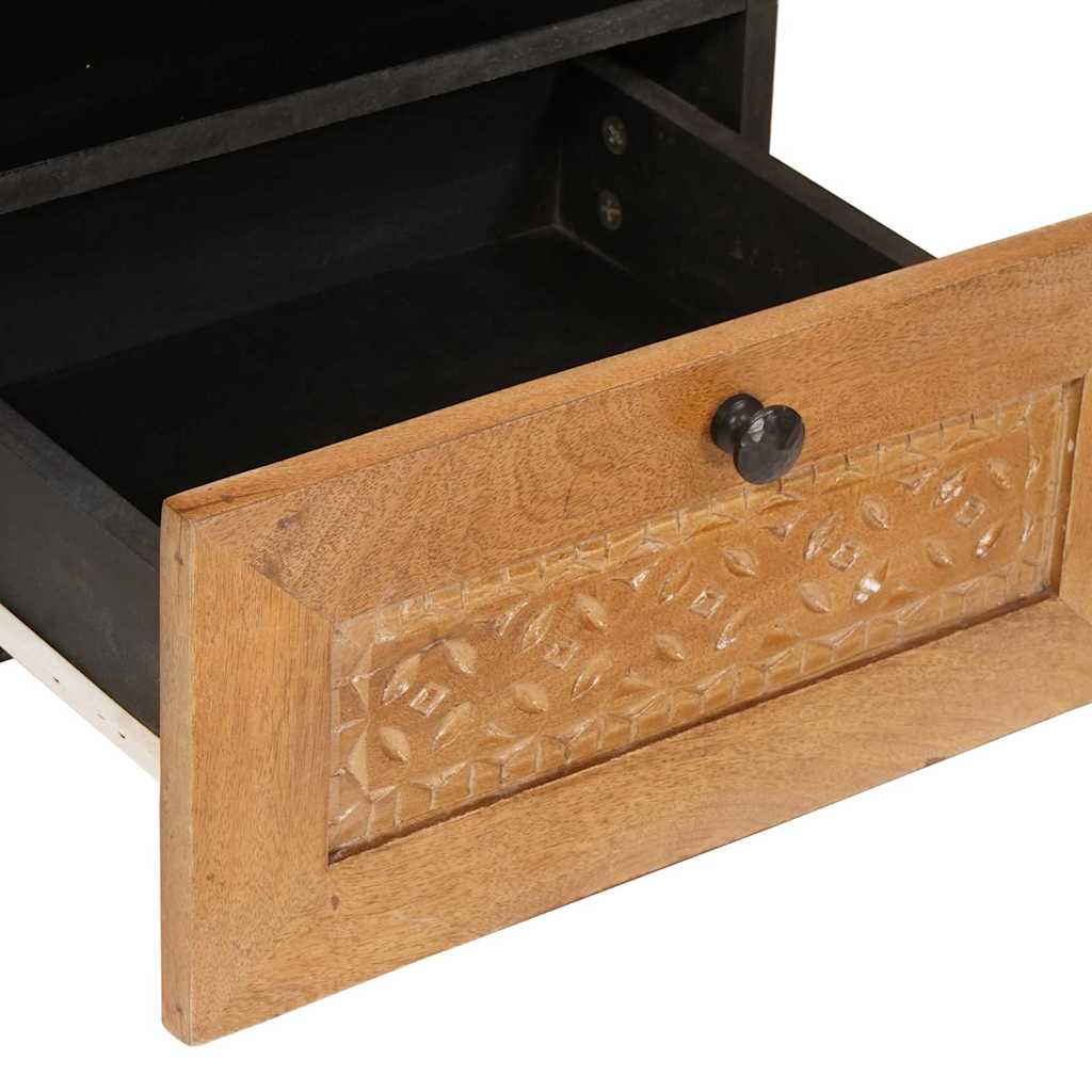 Noćni ormar 2 pcs Svijetlosmeđa 40 x 33 x 46 cm