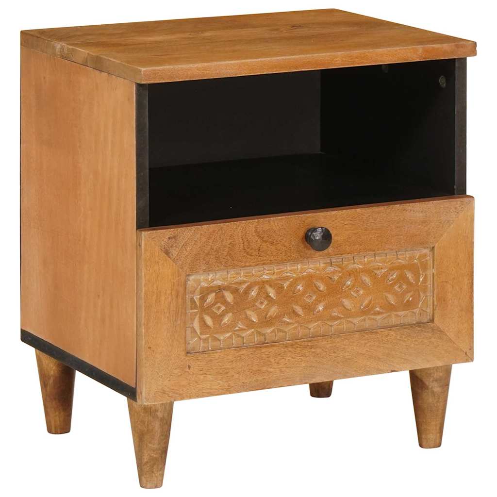Noćni ormar 2 pcs Svijetlosmeđa 40 x 33 x 46 cm