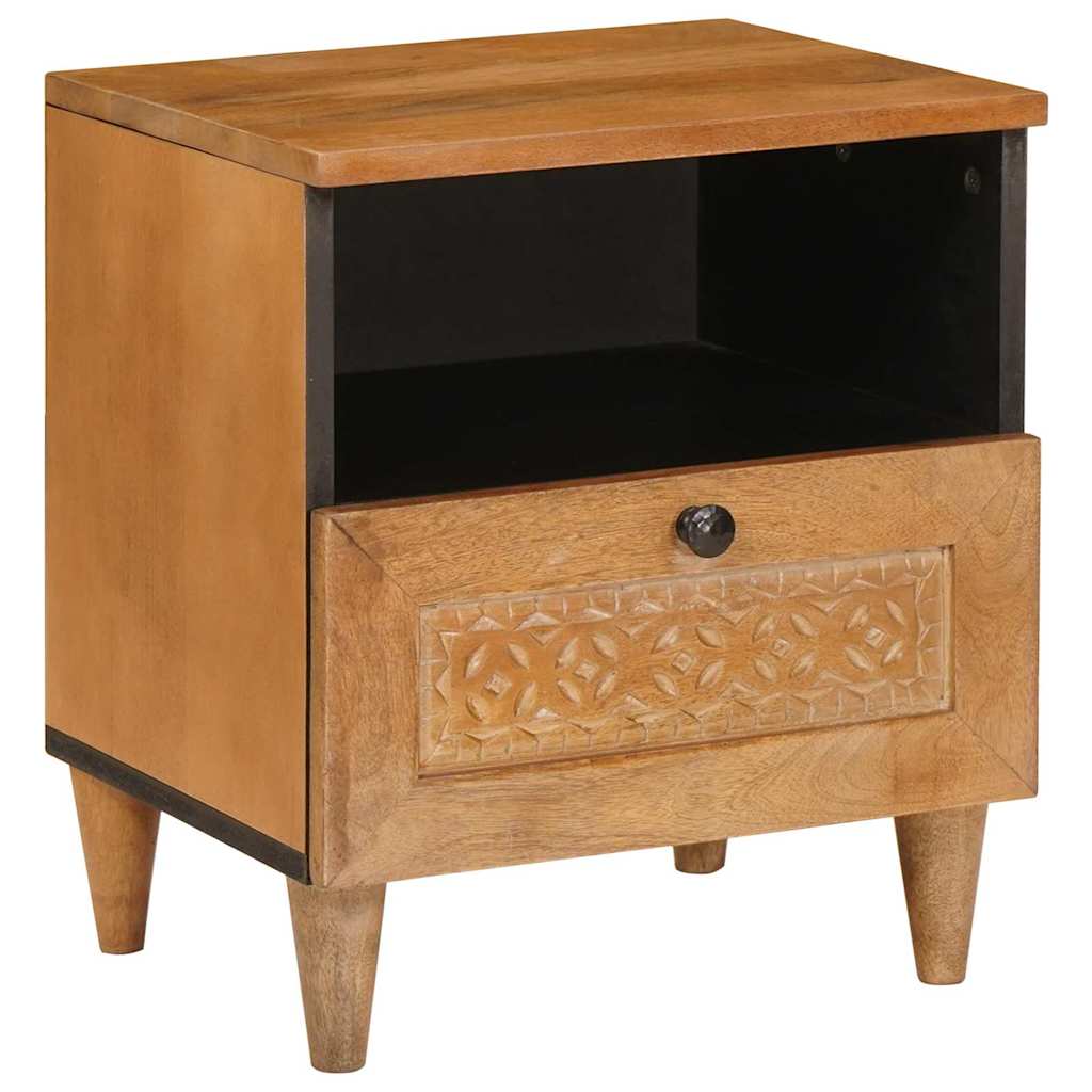Noćni ormar 2 pcs Svijetlosmeđa 40 x 33 x 46 cm
