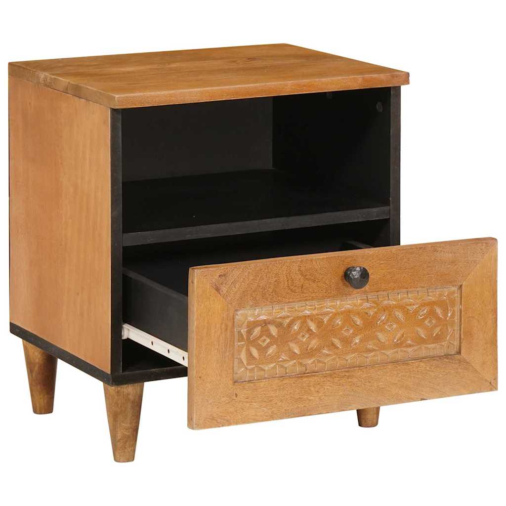Noćni ormar 2 pcs Svijetlosmeđa 40 x 33 x 46 cm