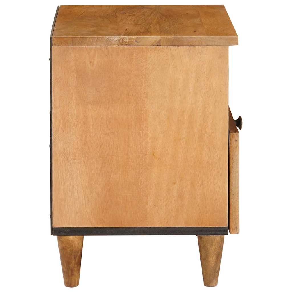 Noćni ormar 2 pcs Svijetlosmeđa 40 x 33 x 46 cm