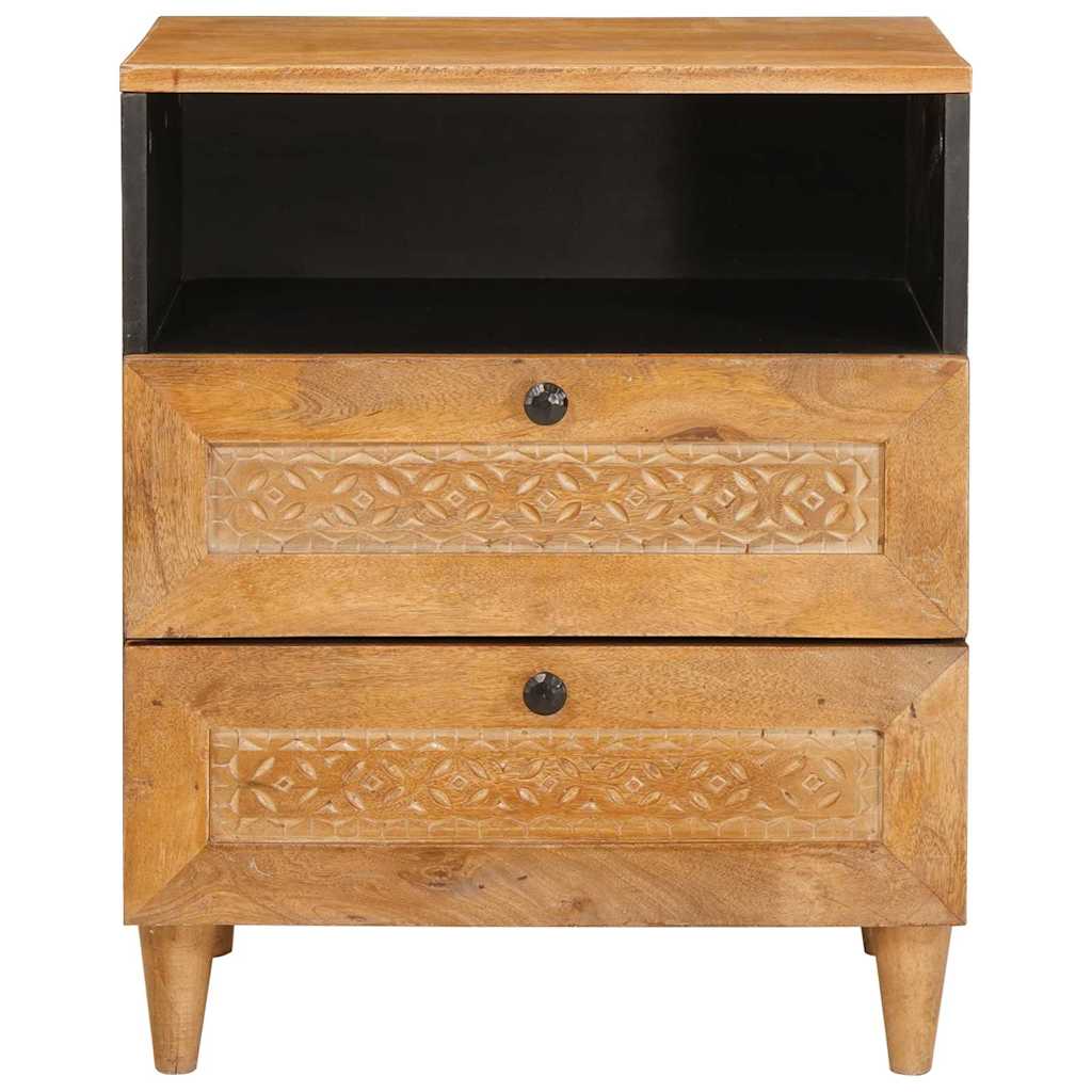 Noćni ormar Svijetlosmeđa 50 x 33 x 62 cm Konstruirano drvo