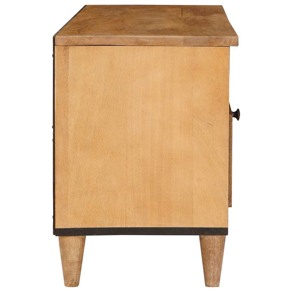 TV ormar s ladicama 100 x 33 x 46 cm Čvrsto drvo manga