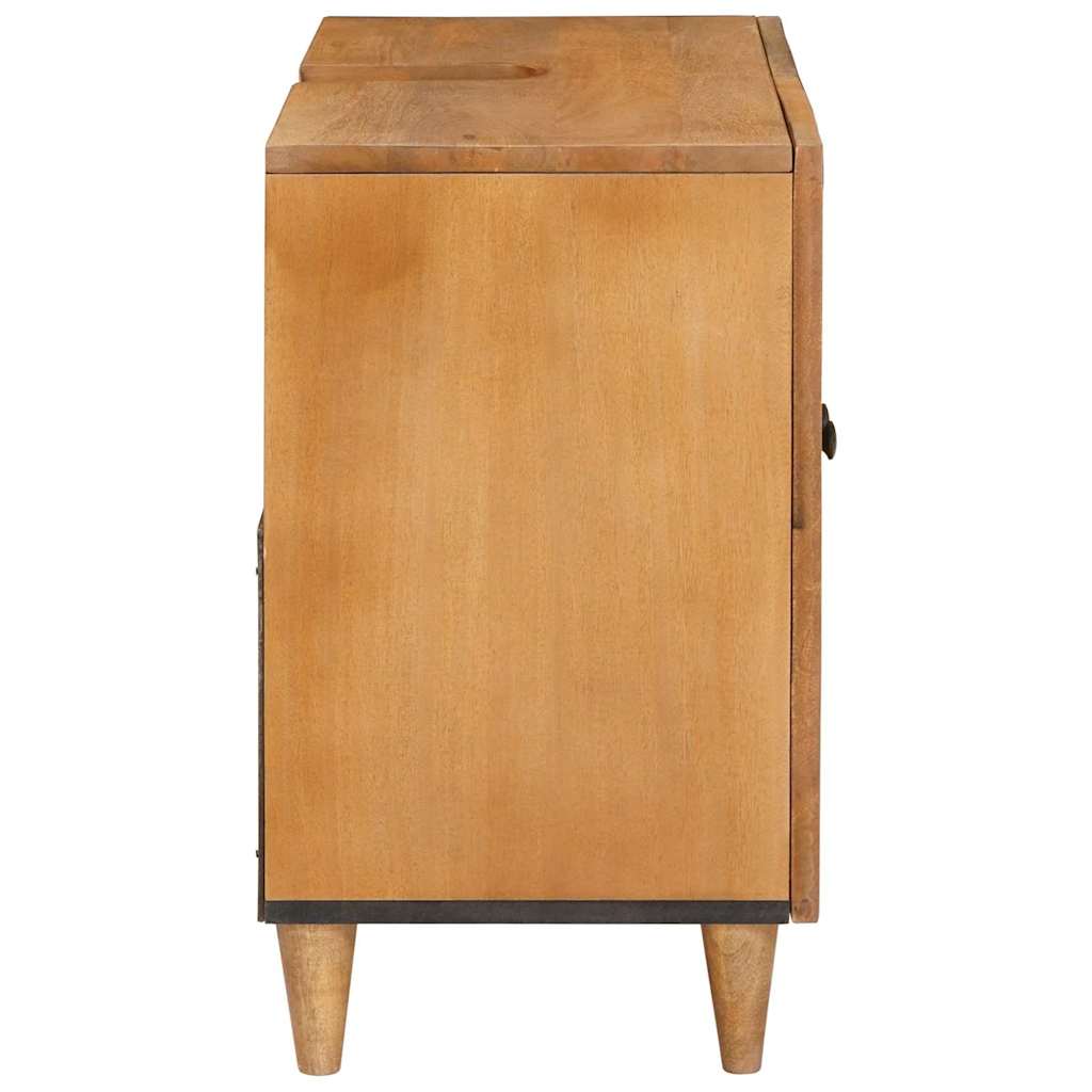Kupaonski ormar Zidne s pohranom Svijetlosmeđa 62 x 33 x 58 cm