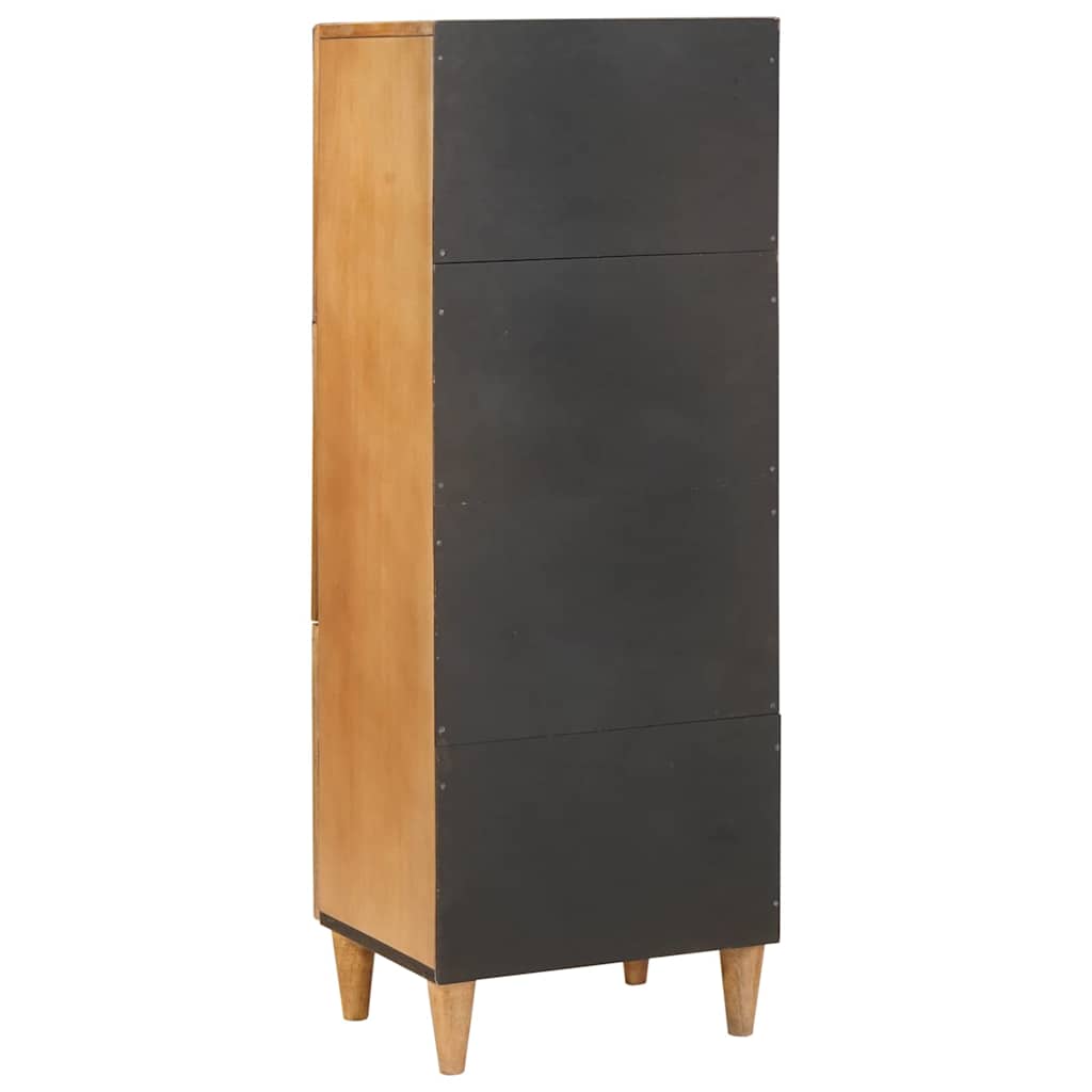 Highboard Svjetlosmeđa 40 x 33 x 110 cm masivno drvo manga
