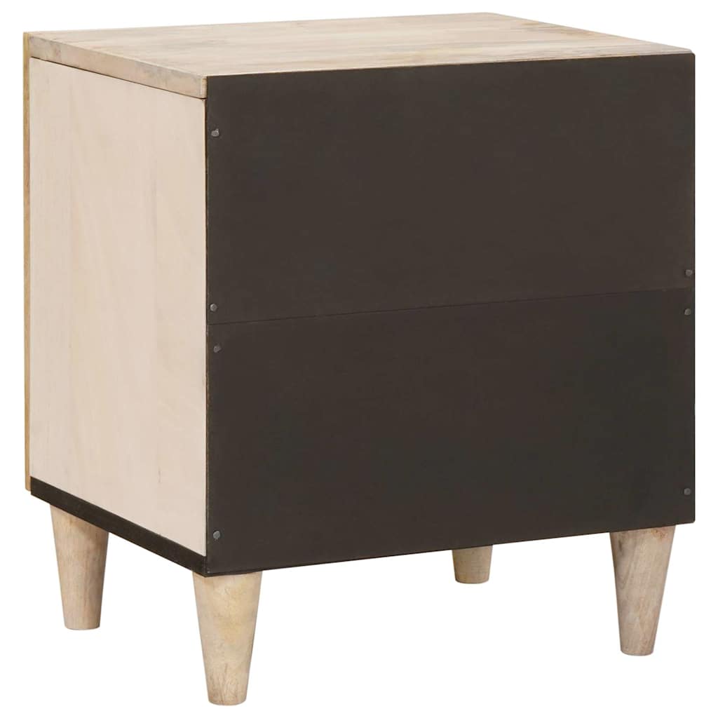 Noćni ormar 2 pcs Bijela 80 x 50 x 40 cm Konstruirano drvo