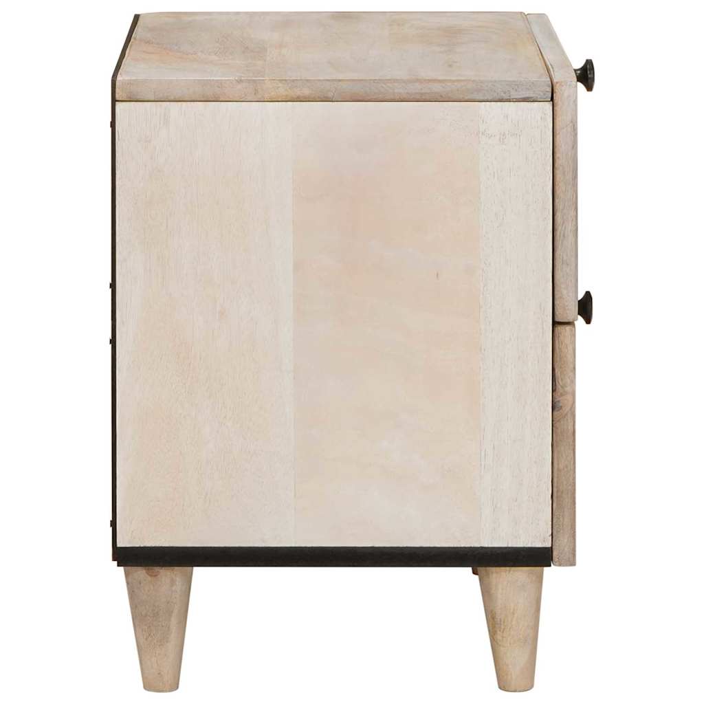 Noćni ormar Bijela 40 x 33 x 46 cm Konstruirano drvo