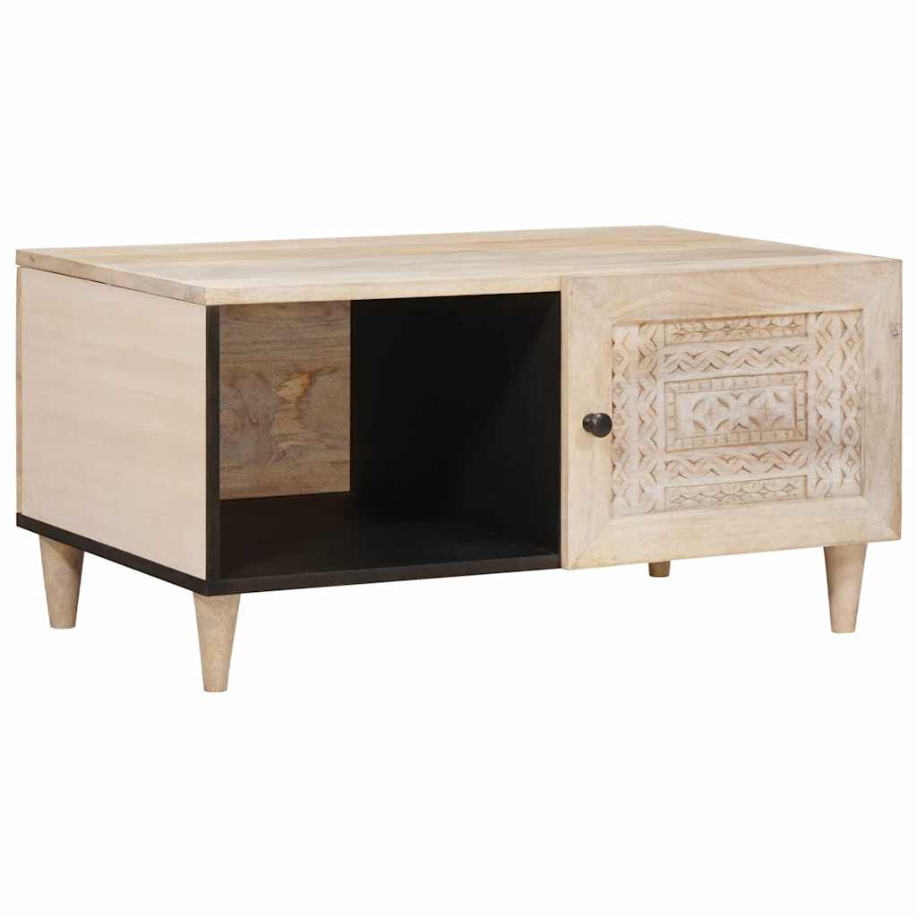 Kava Stol Bijela 100 x 54 x 40 cm Konstruirano drvo