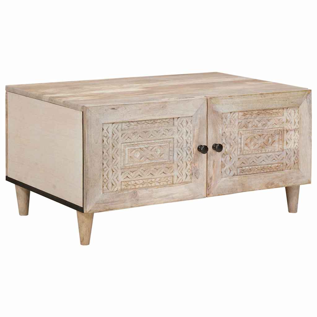 Kava Stol Bijela 80 x 54 x 40 cm Konstruirano drvo