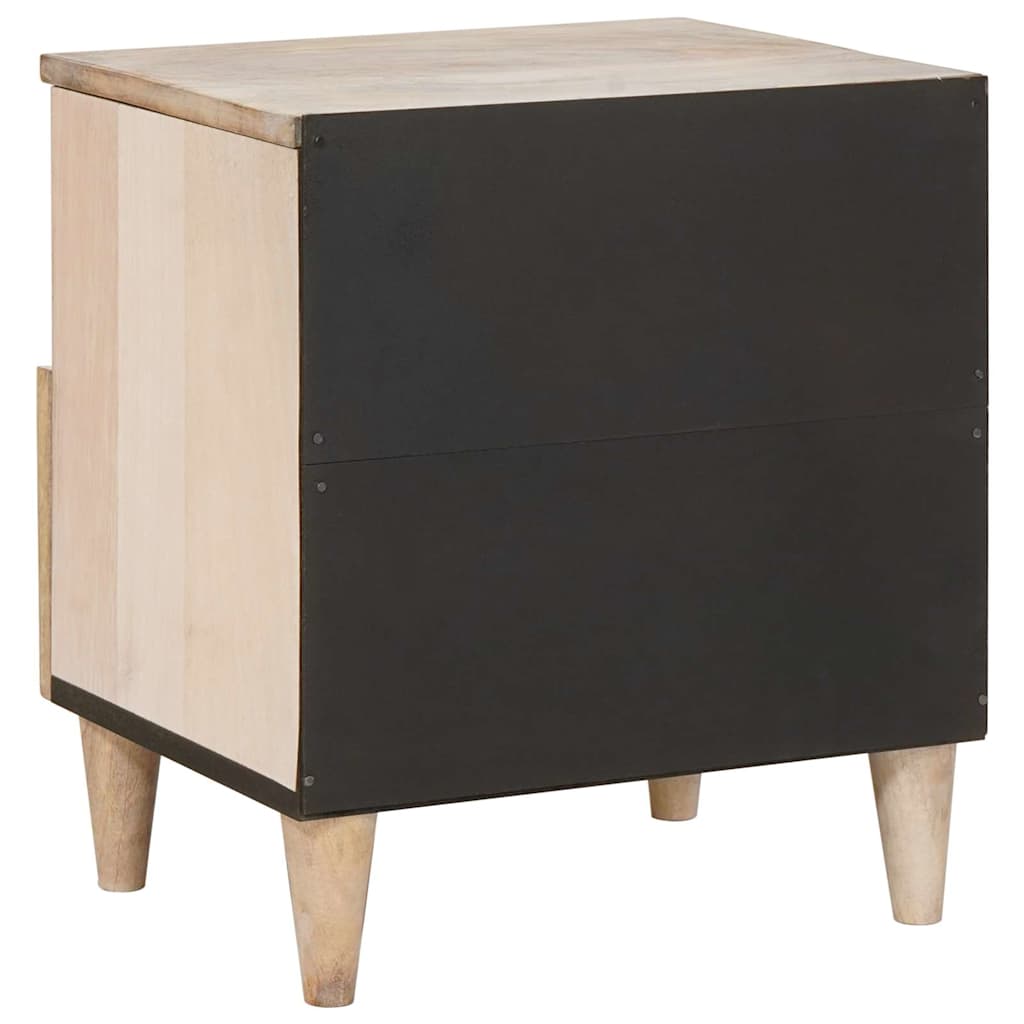 Noćni ormar 2 kom. Bijela 40 x 33 x 46 cm Konstruirano drvo