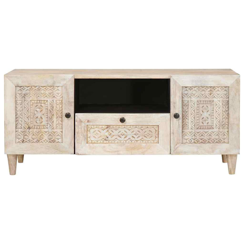 TV Jedinice s policom Bijelo 105 x 33 x 46 cm Konstruirano drvo