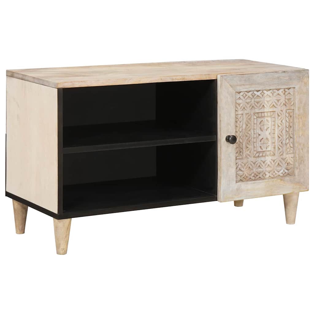 TV Jedinice s policom Bijelo 80 x 33 x 46 cm Konstruirano drvo