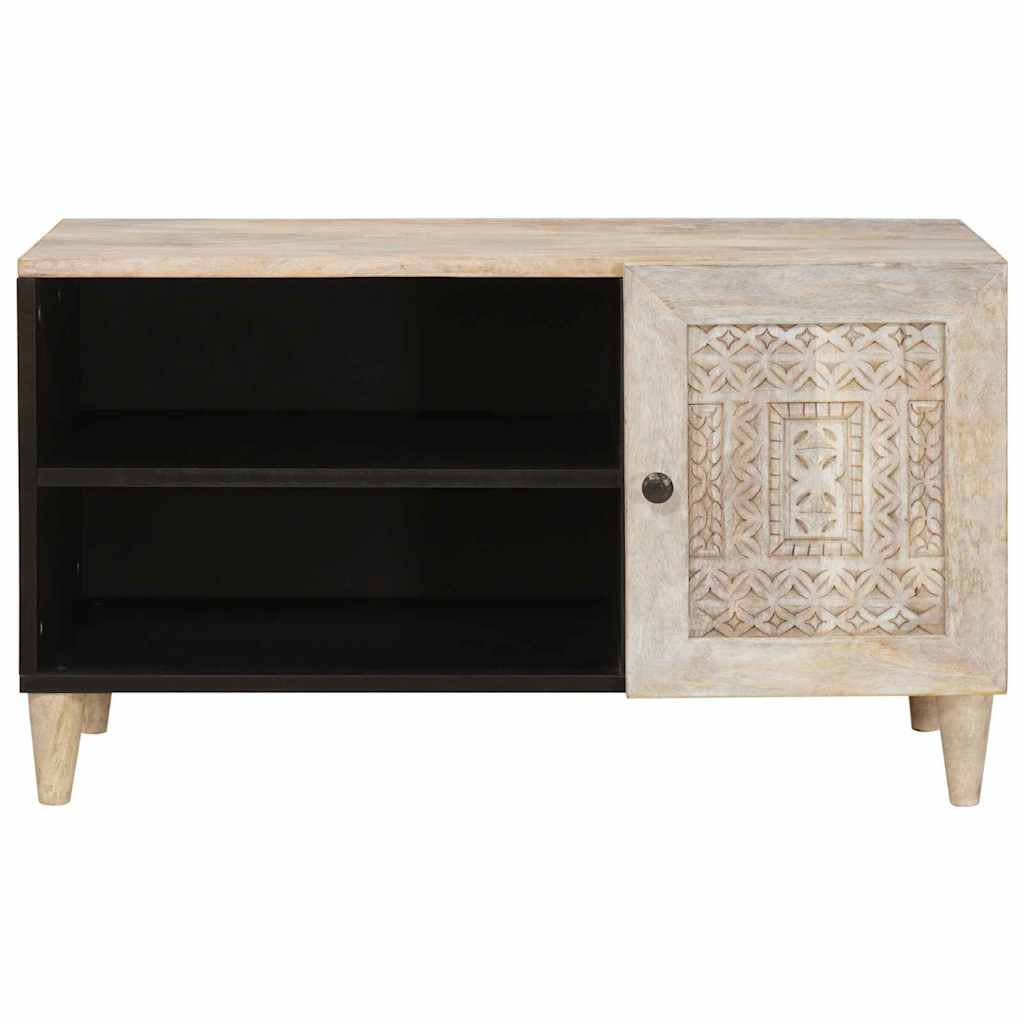 TV Jedinice s policom Bijelo 80 x 33 x 46 cm Konstruirano drvo