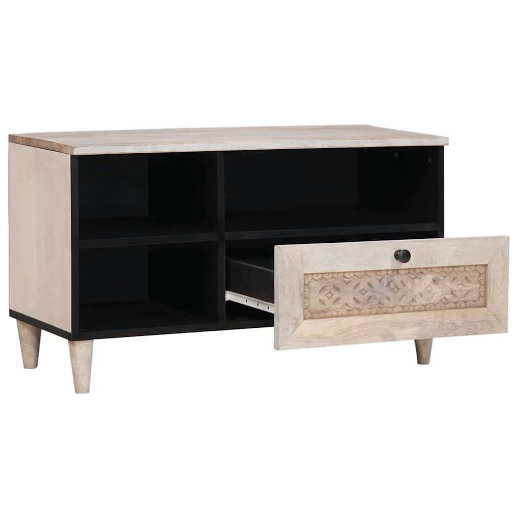TV Jedinice s ladicama Bijelo 80 x 33 x 46 cm Konstruirano drvo