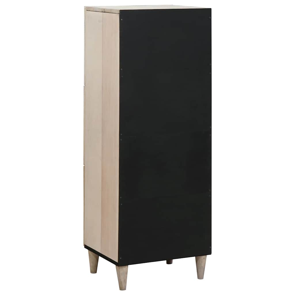 Highboard Bijelo 40 x 33 x 110 cm masivno drvo manga