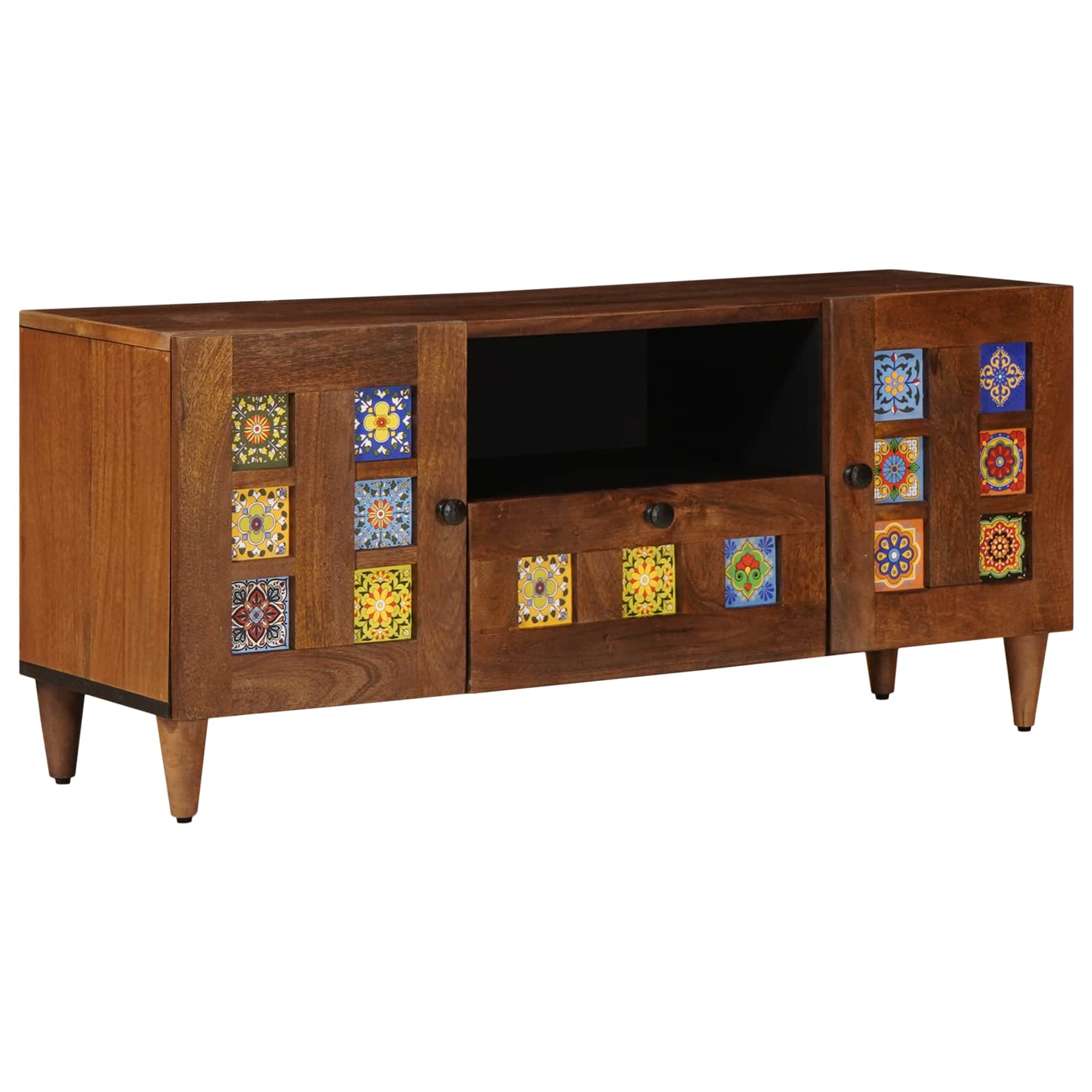 TV ormar s ladicama Orah 105 x 33 x 46 cm Čvrsto drvo manga
