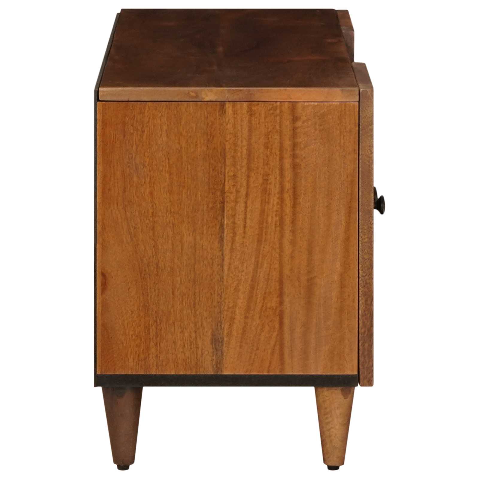 TV ormar s ladicama Orah 105 x 33 x 46 cm Čvrsto drvo manga