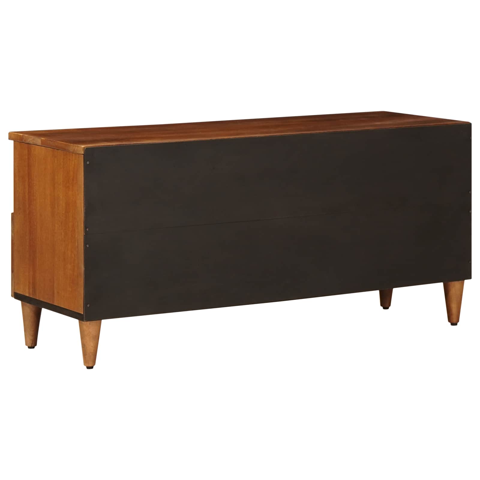 TV ormar s ladicama Orah 100 x 33 x 46 cm Čvrsto drvo manga
