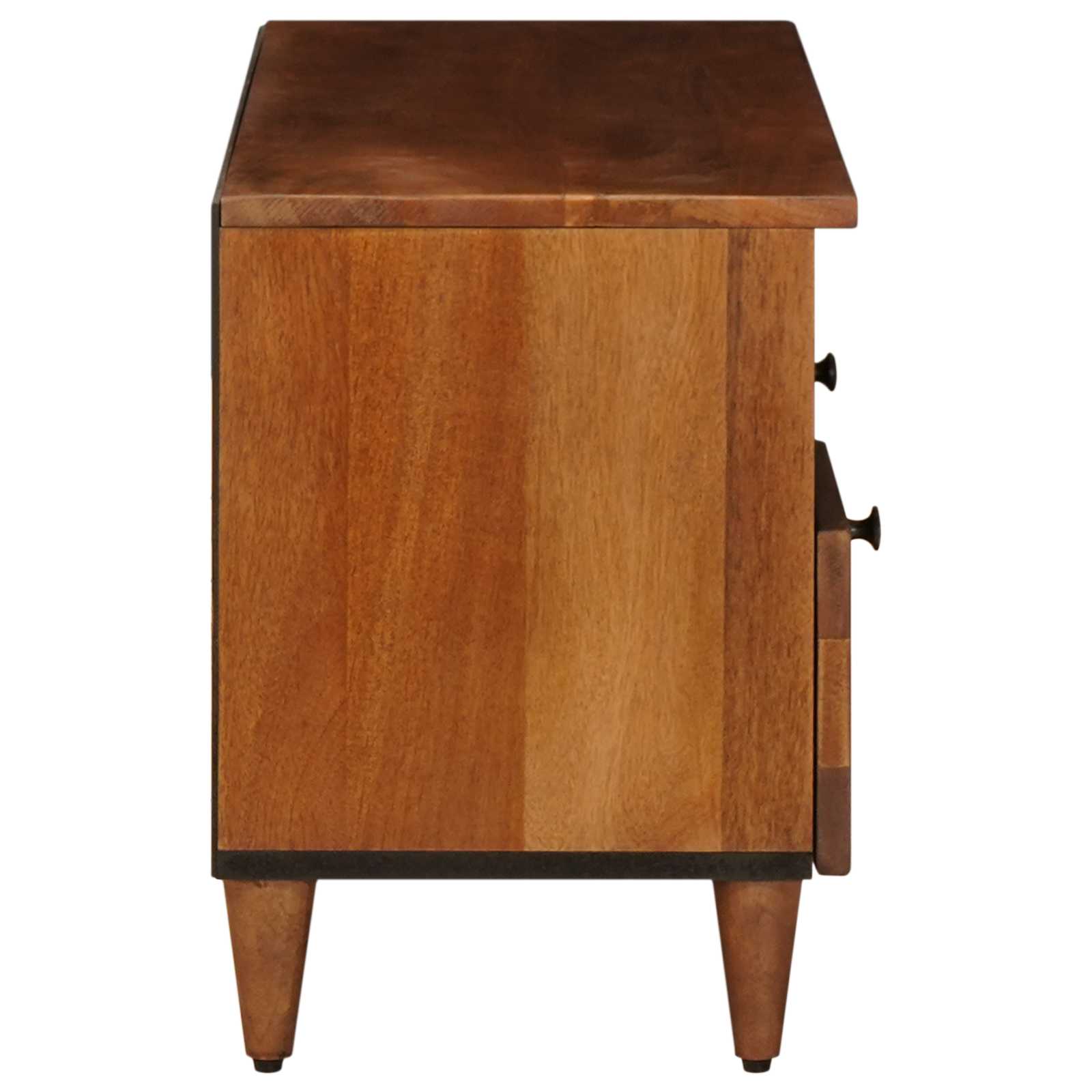 TV ormar s ladicama Orah 100 x 33 x 46 cm Čvrsto drvo manga