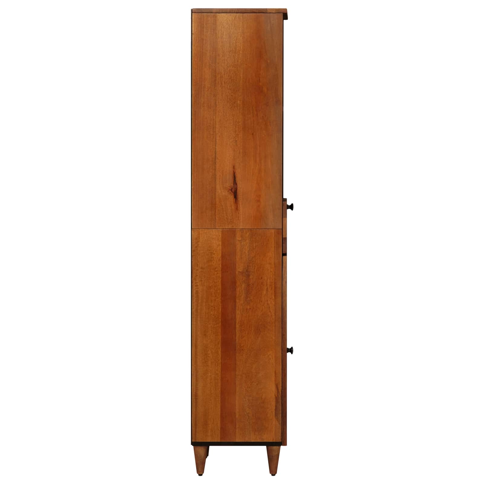Kupaonski ormar s ladicama s policom Orah 38 x 33 x 160 cm