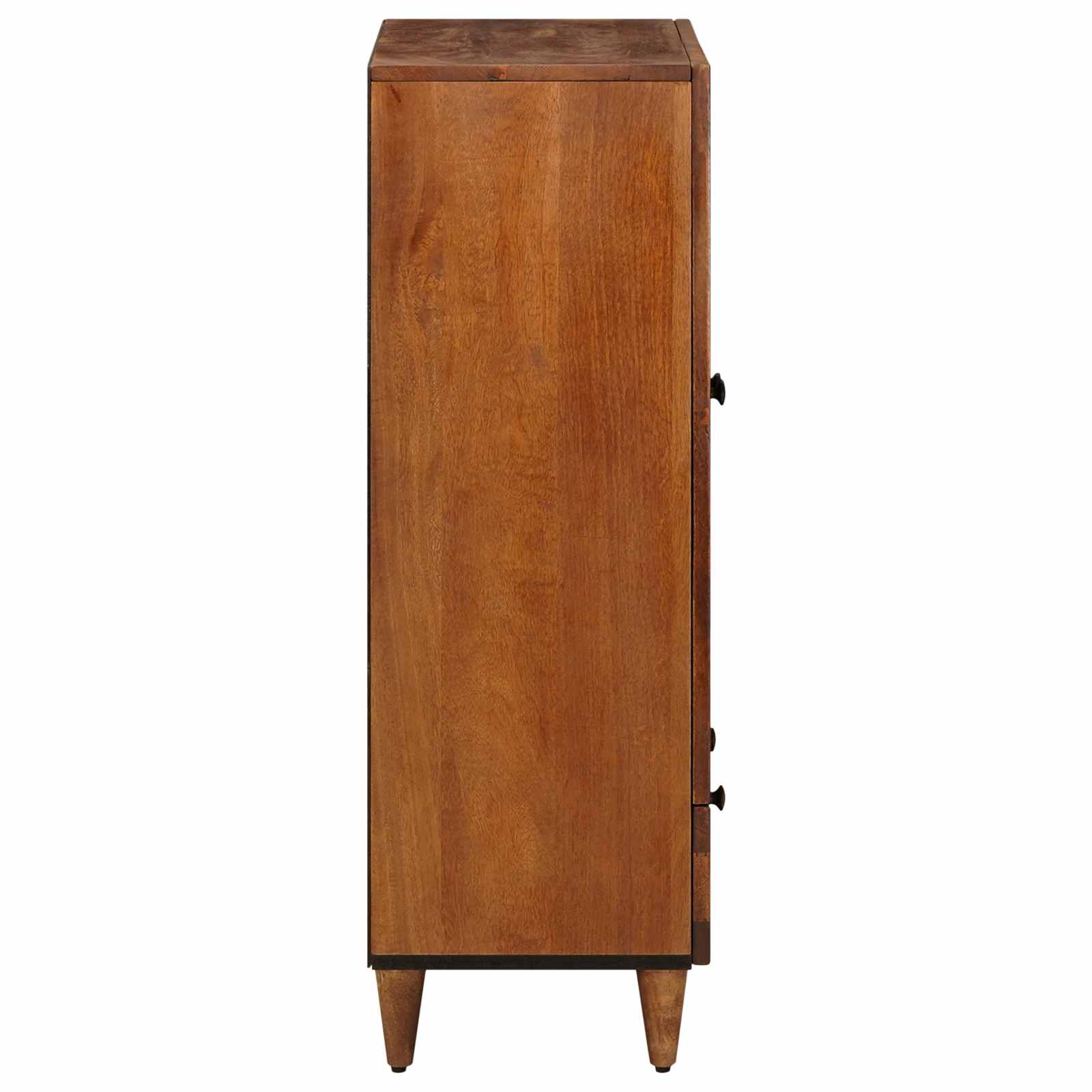 Highboard s ladicama Orah 60 x 33,5 x 100 cm Čvrsto drvo manga