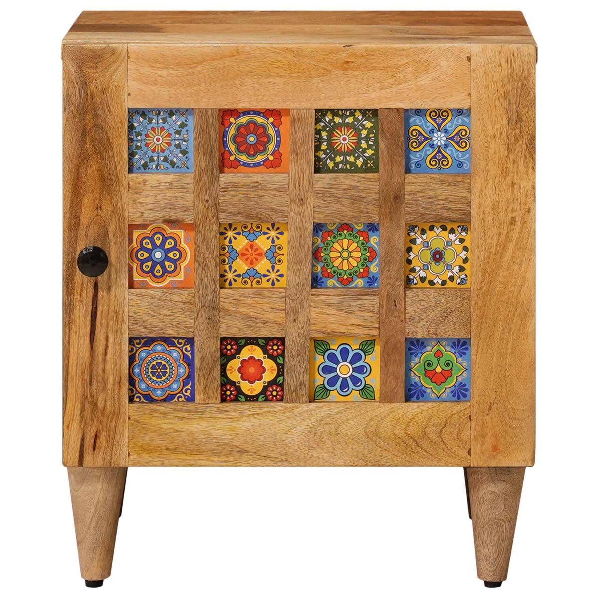 Noćni ormar Prirodna 40 x 33,5 x 46 cm Čvrsto drvo manga
