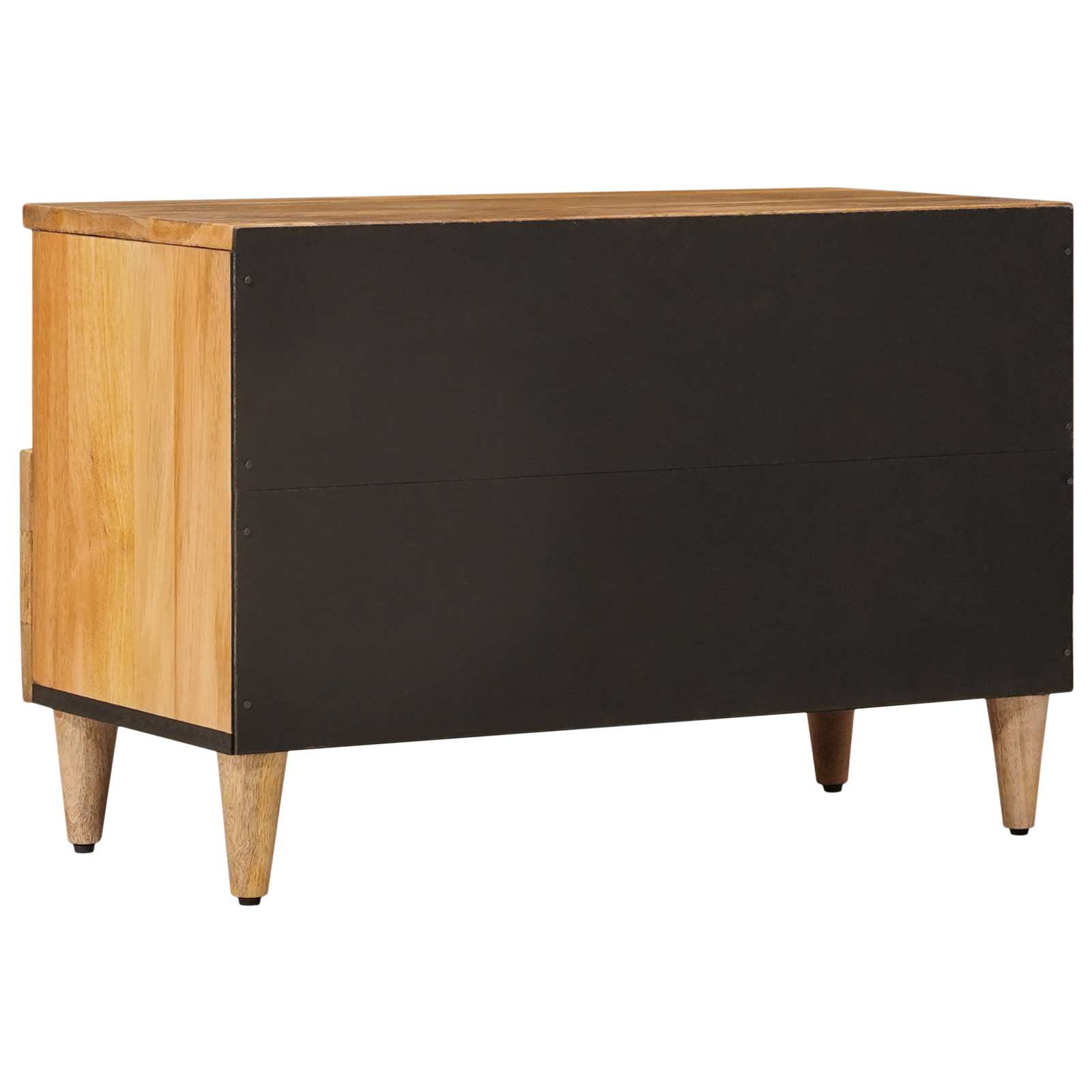 TV ormar s ladicama Prirodna 70 x 33 x 46 cm Čvrsto drvo manga