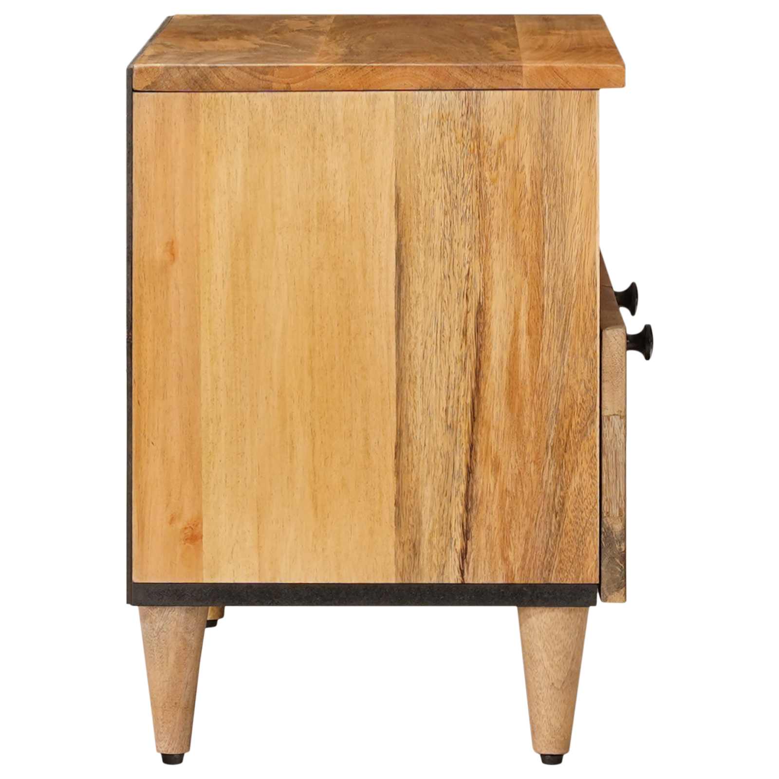 TV ormar s ladicama Prirodna 70 x 33 x 46 cm Čvrsto drvo manga
